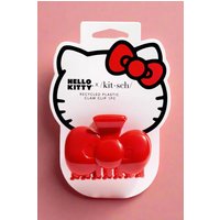 Hello Kitty x Kitsch Recycled Plastic Bow Shape Claw Clip Colour: Red