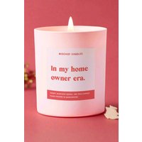 Mischief Candles New Home Gift Funny New Home Gift Candle Home Owner Era Colour: Pink Scent: Secret Beach Club