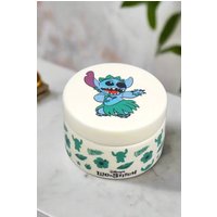 Disney Lilo & Stitch Ceramic Round Box Colour: Cream