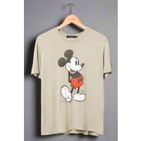 Junk Food Disney Classic Mickey Mouse Tee Size: S Colour: Grey