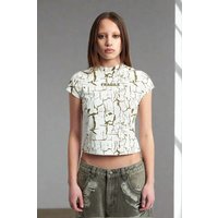 The Ragged Priest Rift Baby Tee Size: 10 Colour: White