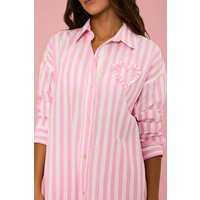 Beach Riot Cassidy Prism Pink Blouse Colour: Pink Size: L