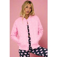 Beach Riot Flight Jacket Prism Pink Heart Size: L Colour: Pink