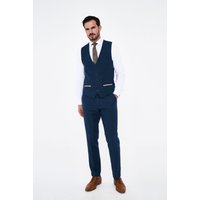 Marc Darcy Dion Blue tweed Waistcoat.