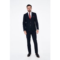 Marc Darcy Max Navy Three Piece Suit
