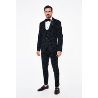 House of Cavani Georgi Floral Three Piece Suit