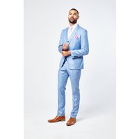 Charles Blue Three Piece Suit