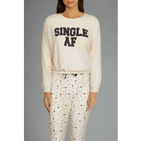 Wildfox Single AF Pyjamas as seen on Malin Andersson Colour: White Size: L