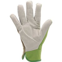 Draper Expert Gardening Gloves Grey / Green XL