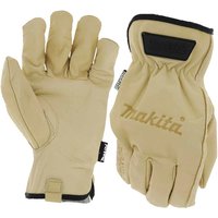 Makita Durahide Leather Gloves Beige XL Pack of 1