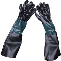 Sealey SSP41 Sand Blasting Gauntlets Long Cuff Gloves L