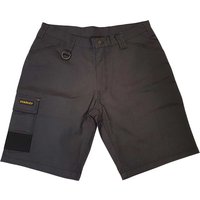 Stanley Mens Tucson Rip Stop Cargo Work Shorts Grey / Black 32″