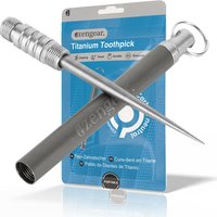 Titanium Toothpick EDC With a Keyring