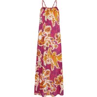 Ida Spaghetti Strap Botanical Print Maxi Dress In Multi