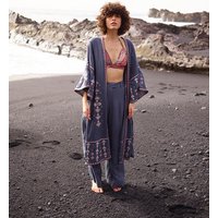 Helena Wide Leg Trouser In Grey