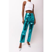 Lupe Blue Metallic Trousers