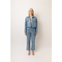 Bambi Sequin Embellished Denim Jacket