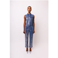 Soho Denim Metallic Gilet