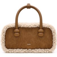 Oslo Latte Brown Wool Bag
