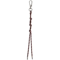 Brown Braided Rope Pendant