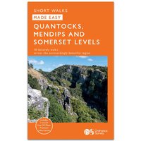 Ordnance Survey Quantocks, Mendips & Somerset Levels Short Walks Guidebook – OS Short Walks Made Easy