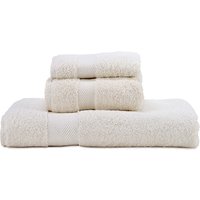 Natural Luxury Organic Cotton Bath, Hand and Face Towel Set