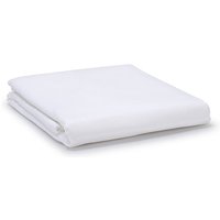 White Classic Organic Cotton Sateen Weave Duvet Cover