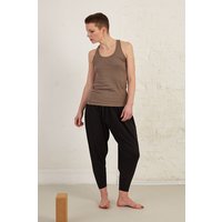 Longline Racerback Organic Cotton Jersey Tank Top