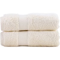 2 Pack Natural Luxury Organic Cotton Hand Towel