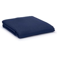 Navy Classic Organic Cotton Sateen Weave Duvet Cover
