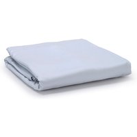 Serene Blue Classic Organic Cotton Sateen Weave Duvet Cover
