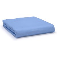 Mid Blue Classic Organic Cotton Sateen Weave Duvet Cover