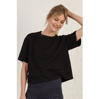 Boxy Slightly Cropped Organic Cotton Jersey T-Shirt