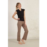 Full Length Organic Cotton Spandex Jersey Yoga Pants