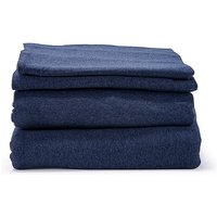 Indigo Organic Cotton Jersey Bedding Set