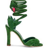MANOLO BLAHNIK Ossie 105 Wrap Sandals
