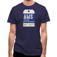 Amsterdam Luggage Tag classic fit.