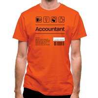 Accountant Ingredients classic fit.