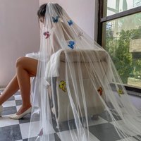 The Butterfly Garden Veil