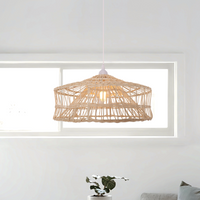 NestLine Handwoven Shallow Pendant Lamp