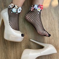 Dark Daze Fishnet Socks
