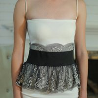 Midnight Crown Peplum Belt