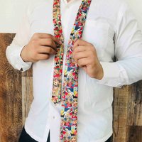 Wonder Comic Strip Graphic Tie