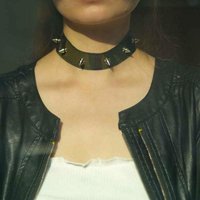 Camouflage Studded Choker