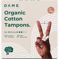 Organic Tampons Value Pack | Absorbency: Regular (64)