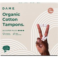 Organic Tampons Value Pack | Absorbency: Super Plus (56)