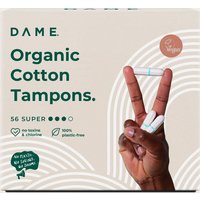 Organic Tampons Value Pack | Absorbency: Super (56)