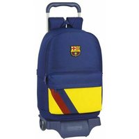 School Rucksack with Wheels 905 F.C. Barcelona