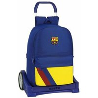 School Rucksack with Wheels Evolution F.C. Barcelona