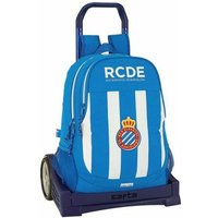 School Rucksack with Wheels Evolution RCD Espanyol